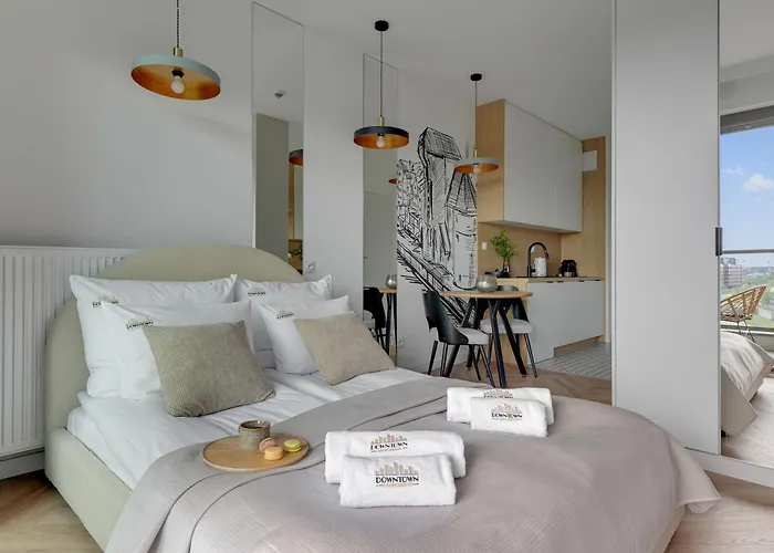 Hotel apartamentowy żurawie - Food Hall&stocznia By Downtown